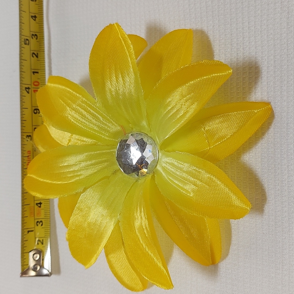 LG Flower Hair Clips(8)☆Wide Crochet Headbands (4) - Picture 2 of 14